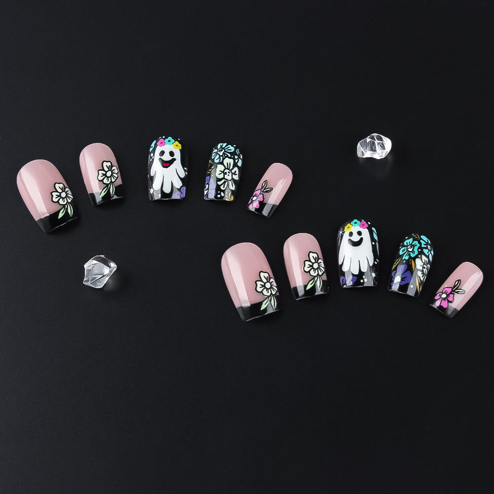 Kreatives Blumen- und Geister-Nail Art Set Brehn