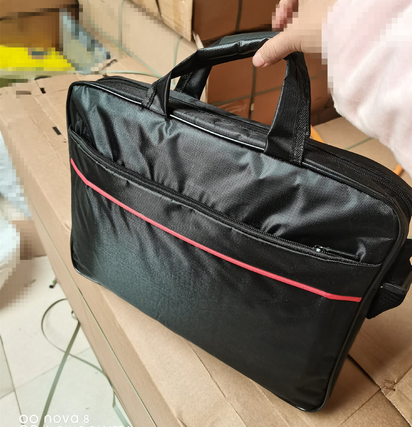 Professionelle Slim Dokumenten-Briefcase Brehn
