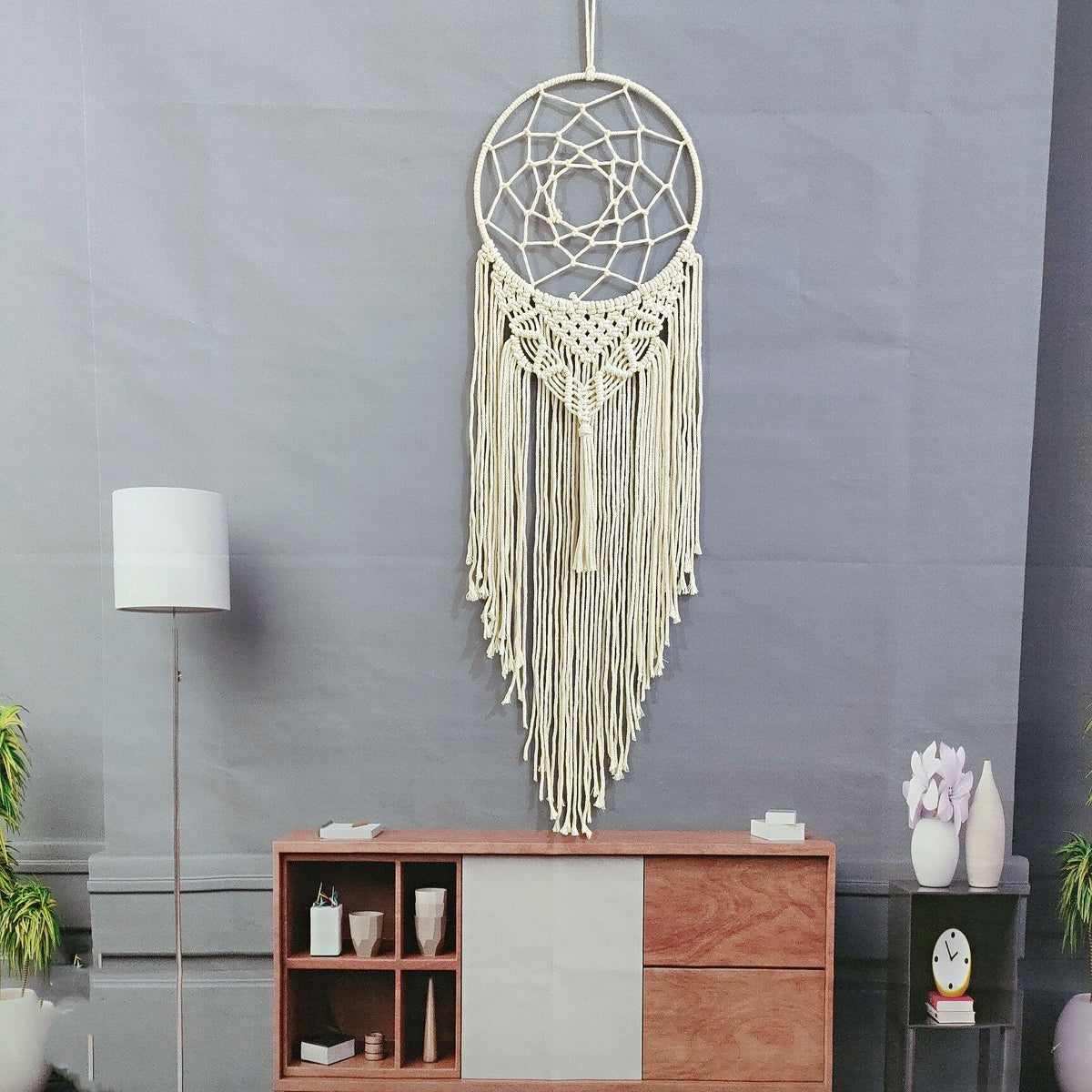Macramé Traumfänger Wandbehang Brehn