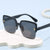 Damen oversized quadratische Sonnenbrille mit hochwertigen Gläsern Brehn