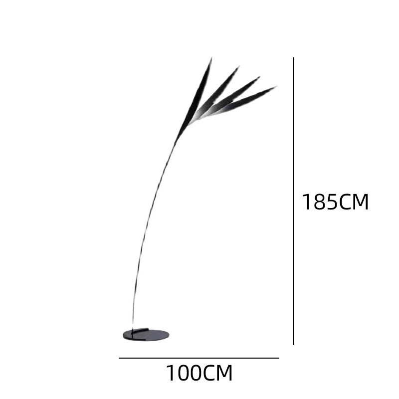 Künstlerische Stehlampe mit stylischem Design