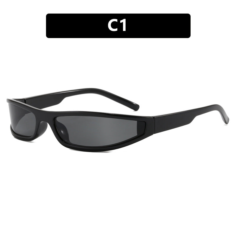Damen sportliche Sonnenbrille mit flachem, aerodynamischem Design und UV-Schutz Brehn