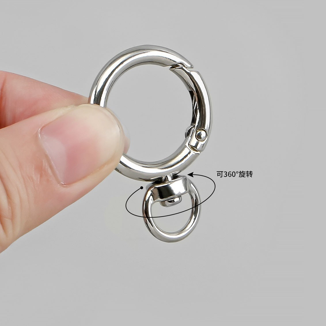 Multi-Funktionaler Metall-Schlüsselring Brehn
