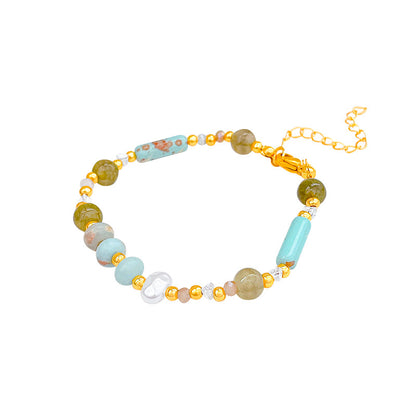 Künstlerisches Perlenarmband Brehn