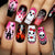 Kunstnagelset mit gruseligem Halloween-Design und verspielten Motiven Brehn