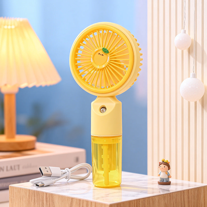 Tragbarer Mist-Fan für Frauen mit USB-Anschluss Brehn