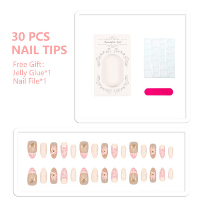 Dekorative Nagelkunst Tipps Set