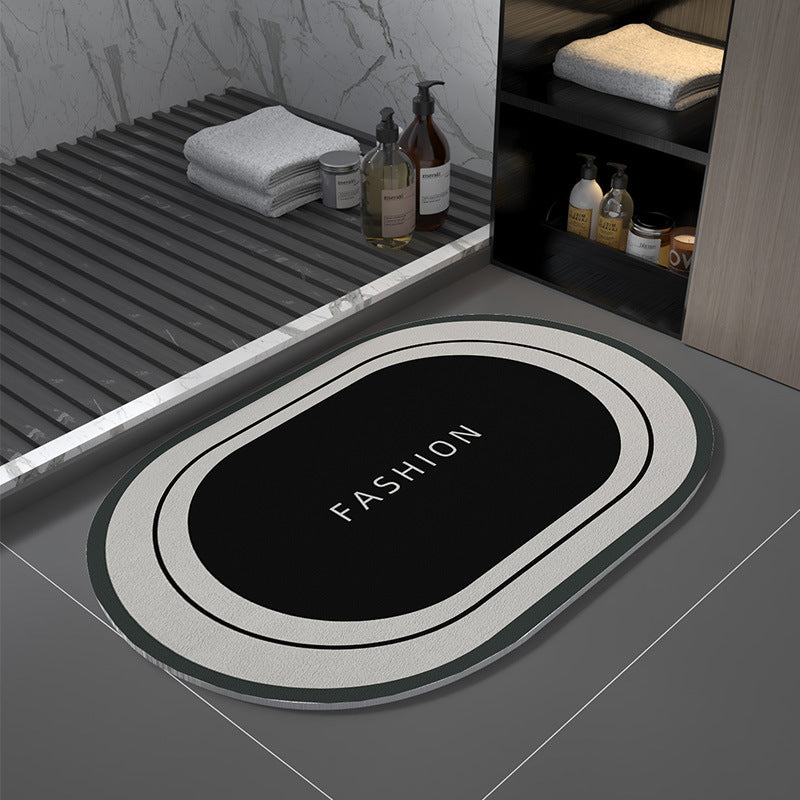 Stylische moderne Badezimmermatte
