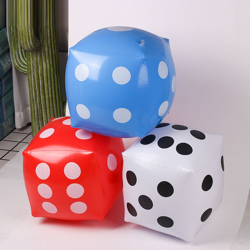 Damen Aufblasbarer Würfel-Sitz mit spielerischem Design Brehn