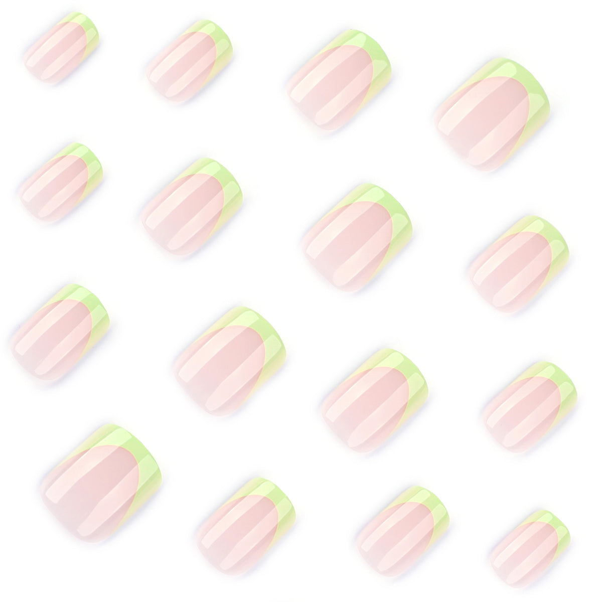 Elegante Nagelkunst mit Farbverlauf und Glitzerakzenten Brehn
