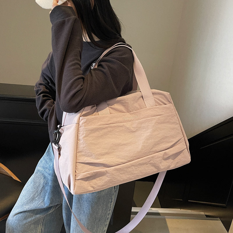 Damen Praktische Alltagsreisetasche mit zusätzlichem Schultergurt Brehn