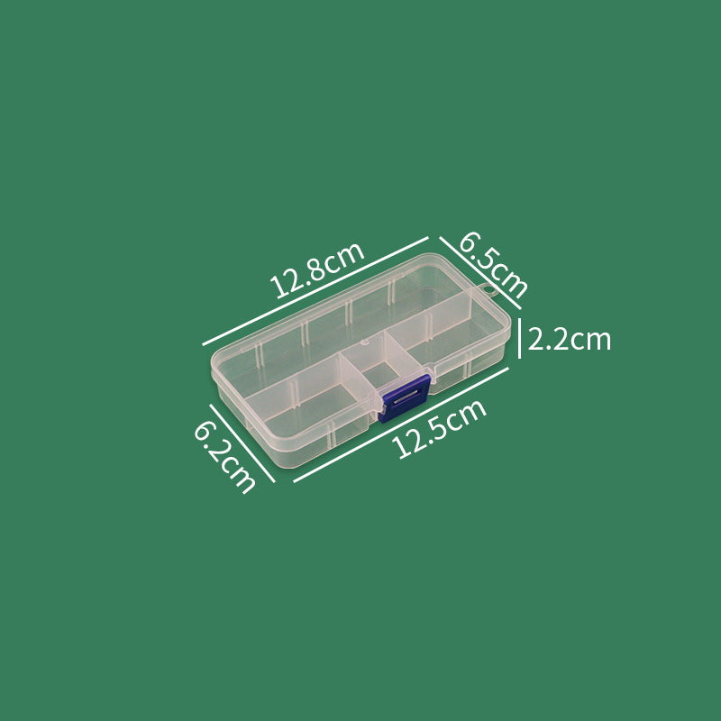 Transparente Multi-Division Aufbewahrung Organizer Brehn