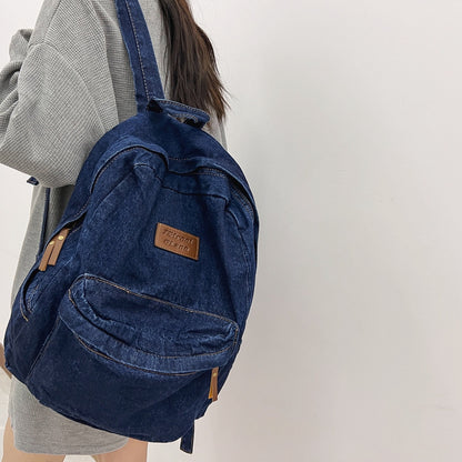 Denim Reise Schul Rucksack Brehn