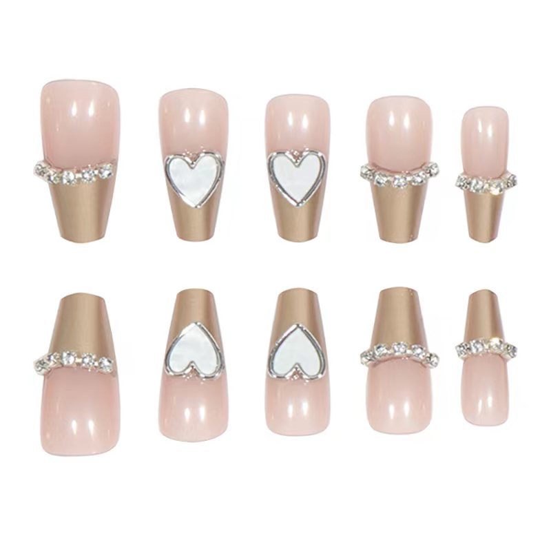 Dekorative Stiletto Nagelkunst Brehn