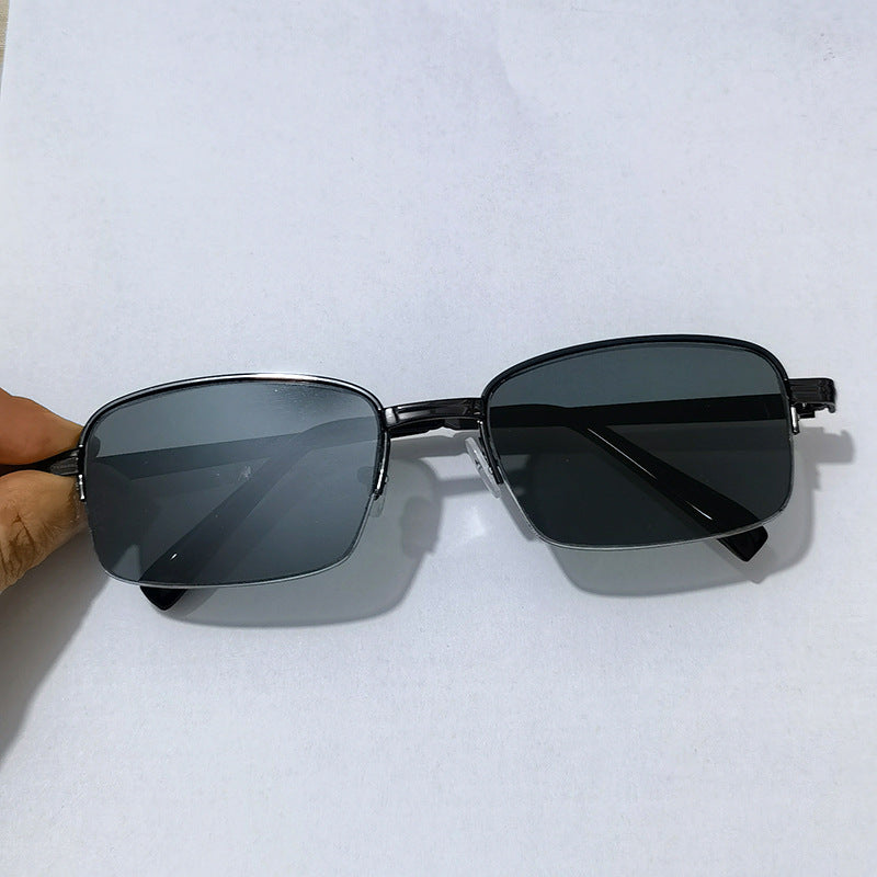 Modische Übergroße Quadrat Sonnenbrille Brehn
