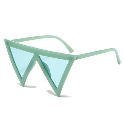Futuristische, dreieckige Sonnenbrille Brehn