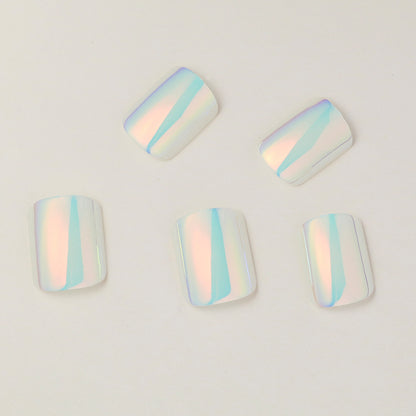 Iridescent Nail Tips Brehn