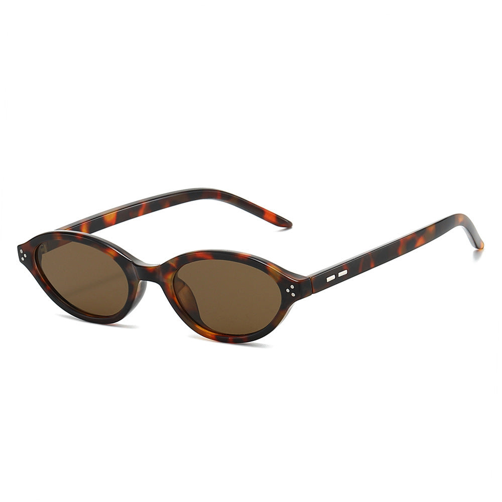 Retro-inspirierte ovale Rahmen-Sonnenbrille Brehn 1787812534
