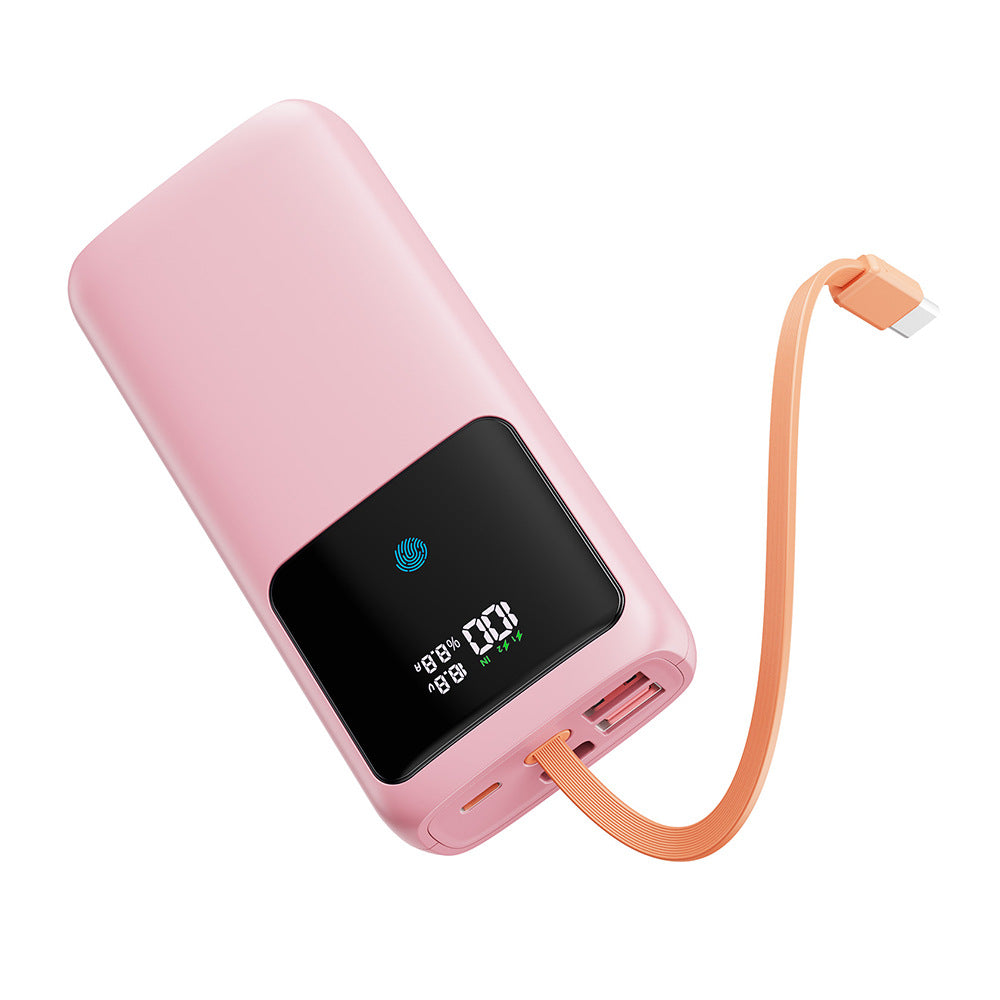 Powerbank mit Integriertem Led-Display und Intelligentem Schnellladeanschluss Brehn