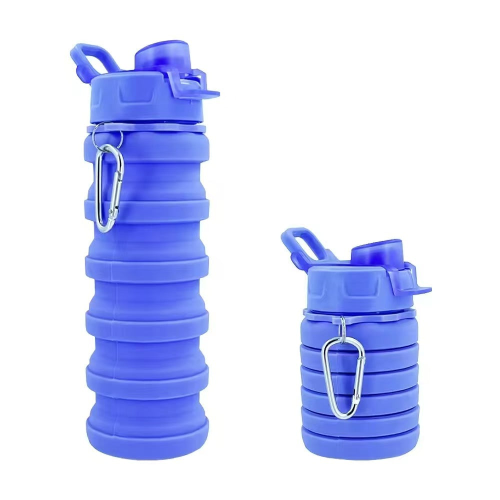 Damen zusammenfaltbare Silikon-Trinkflasche Brehn