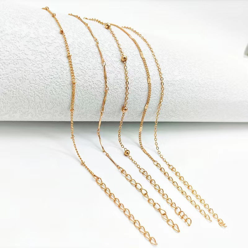 Elegante Ketten Fußkette Brehn