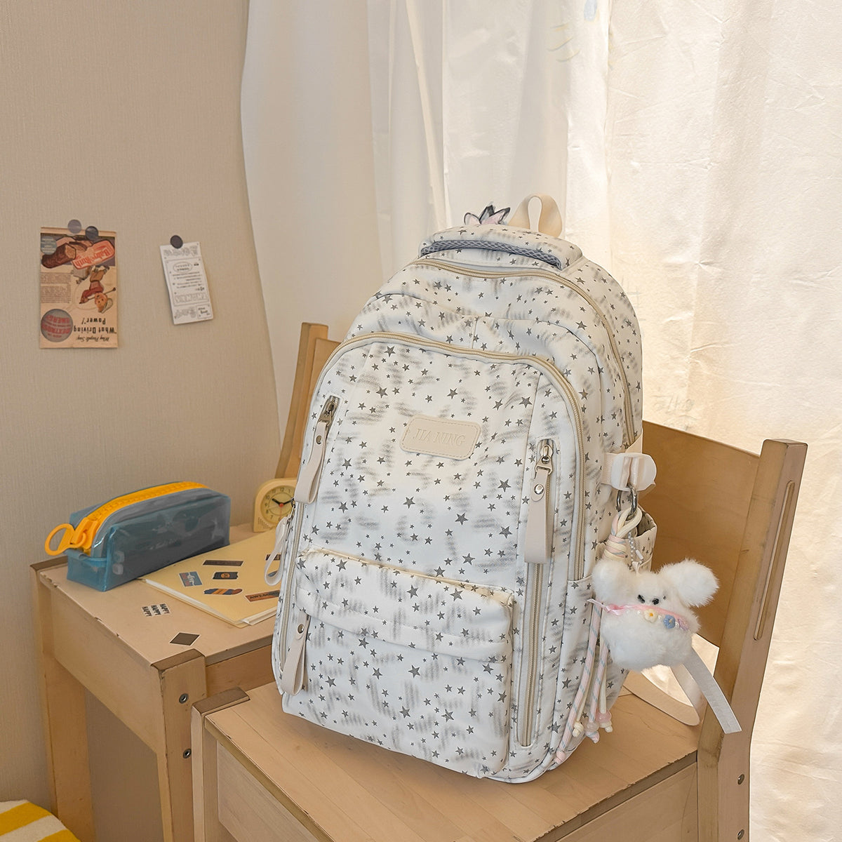 Stilvoller Mehrfachfächer Star-geschmückter Rucksack Brehn