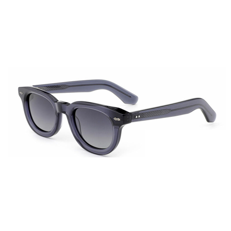 Damen retro-inspirierte Sonnenbrille mit breitem Schildpatt-Rahmen und harmonischen Gläsern Brehn