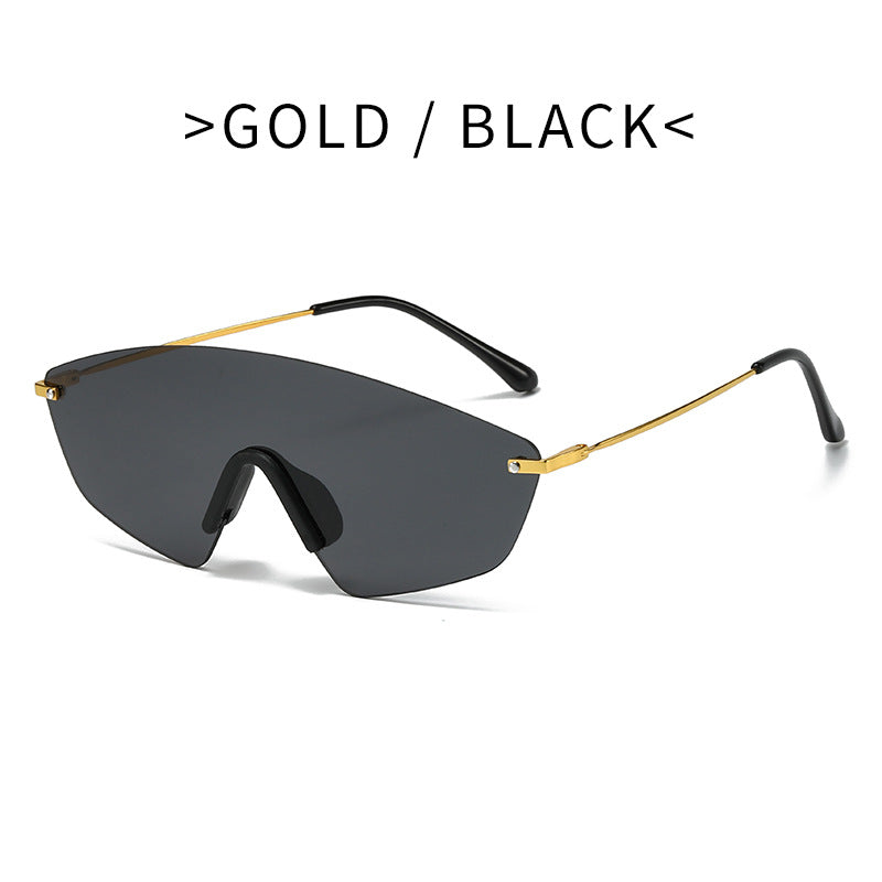 Damen moderne Oversized-Sonnenbrille Brehn