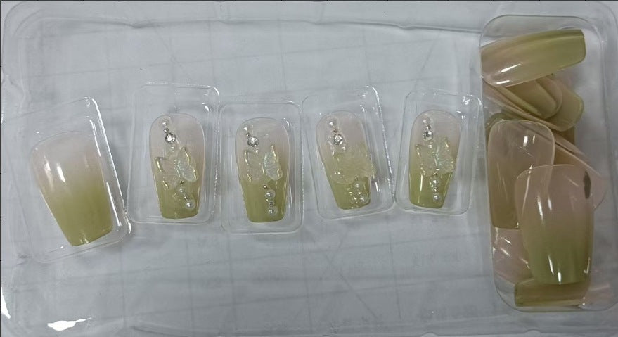 Kunstvolle Nagelkunst mit Niedlichen Hasenmuster Brehn