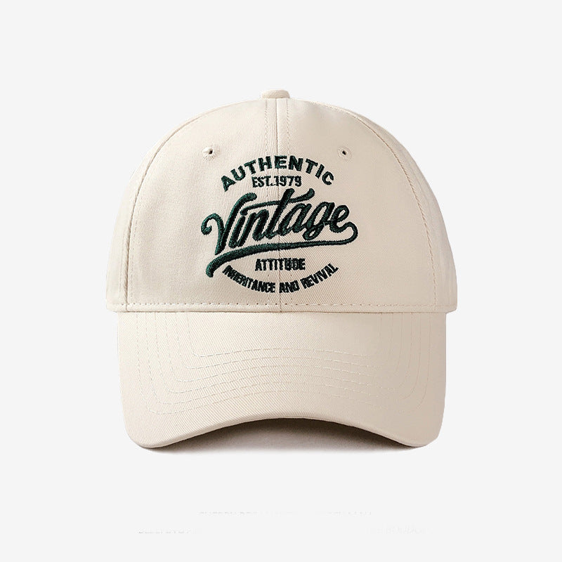 Vintage-inspirierte bestickte Baseballmütze