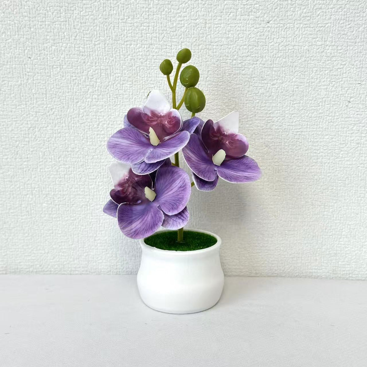 Elegante künstliche Orchideen Dekoration