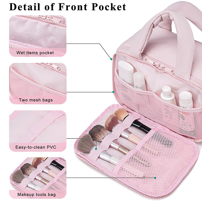 Kosmetik-Organizer Tasche mit Abnehmbaren Innenfächern Brehn