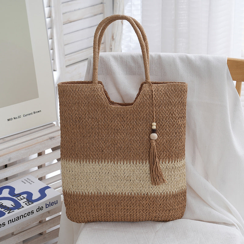Stilvolle Handtasche Aus Geflochtenem Material Brehn