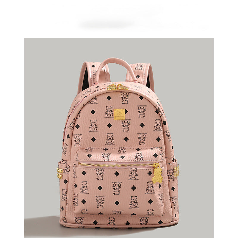 Stylische Charakter-gedruckte Rucksack Brehn