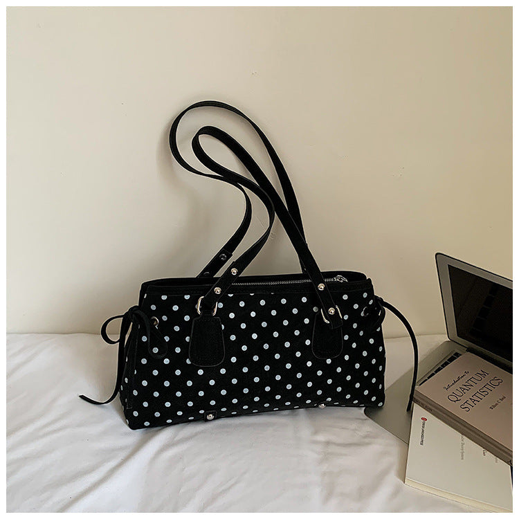 Trendige Punktemuster-Handtasche Brehn