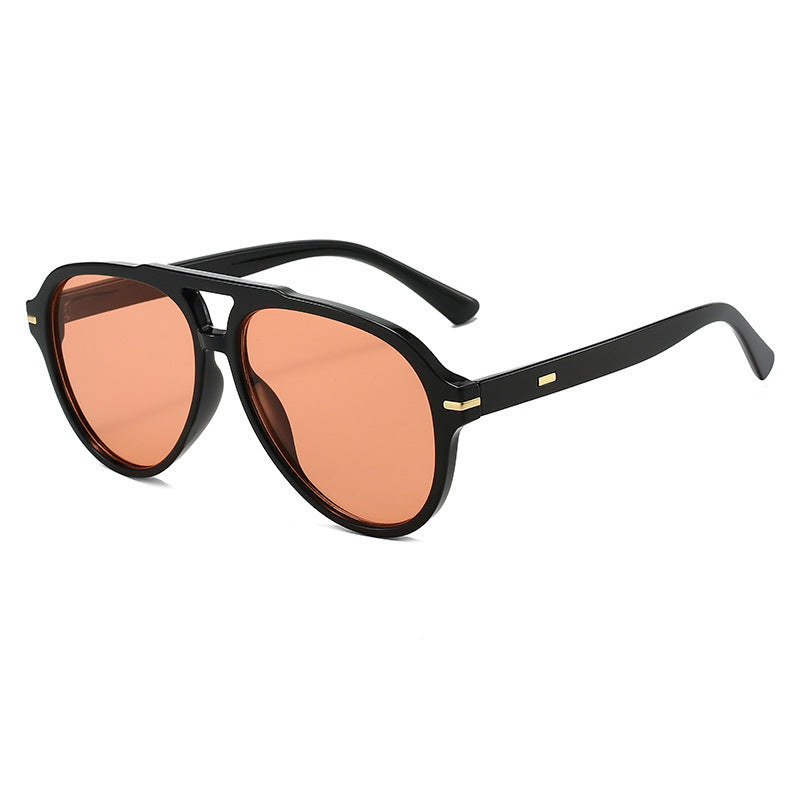 Damen modische Sonnenbrille mit schickem Tortoise-Rahmen Brehn