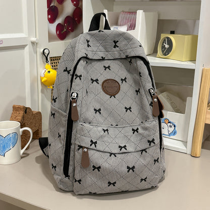 Mit einer Schleife verzierten Cordura-Rucksack Brehn
