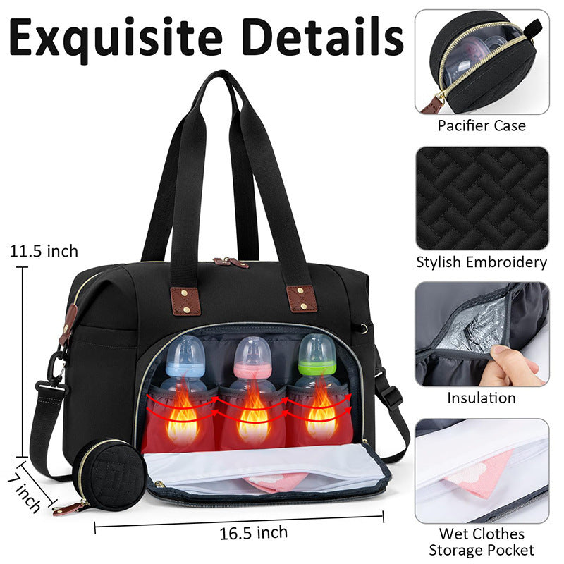 Modische und Praktische Reisehandtasche mit Vielseitigem Stauraum Brehn