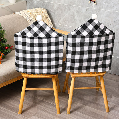 Festliche Stuhlhusse im Weihnachtsdesign Brehn