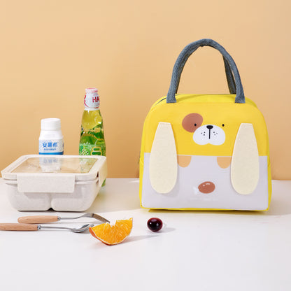Niedliche hundethemenisolierte Lunch-Tasche Brehn