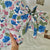 Damen Faltregenschirm mit hochwertigem Blumendesign Brehn