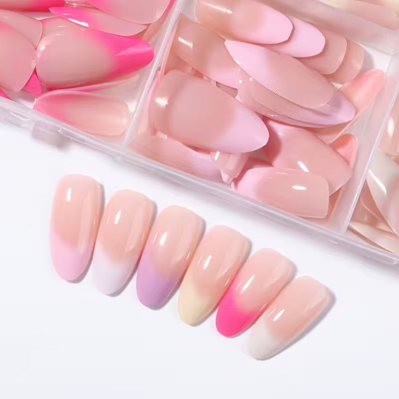 Premium Gradient Press-On Nail Set Brehn