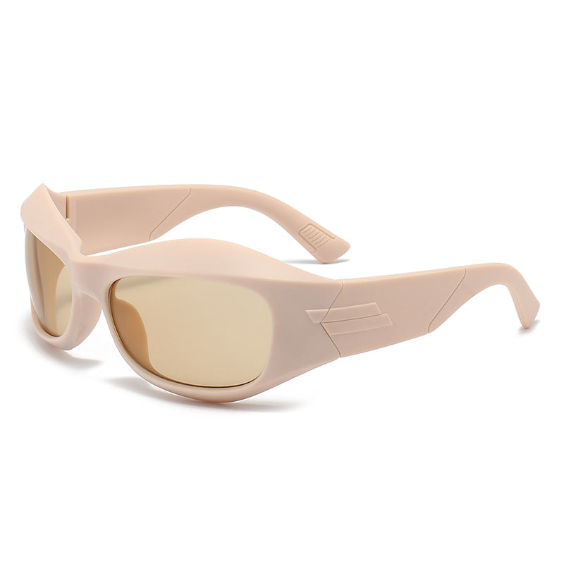 Damen sportliche Sonnenbrille mit ergonomischem Design und UV-Schutz Brehn