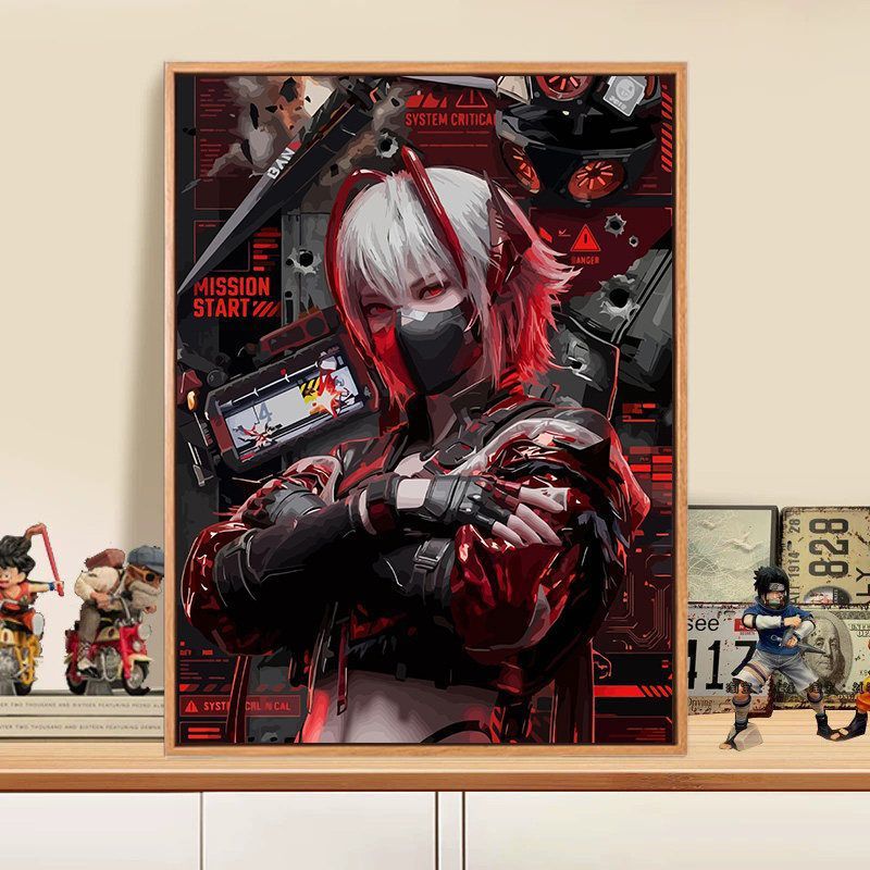 Action Hero Kunstdruck Brehn