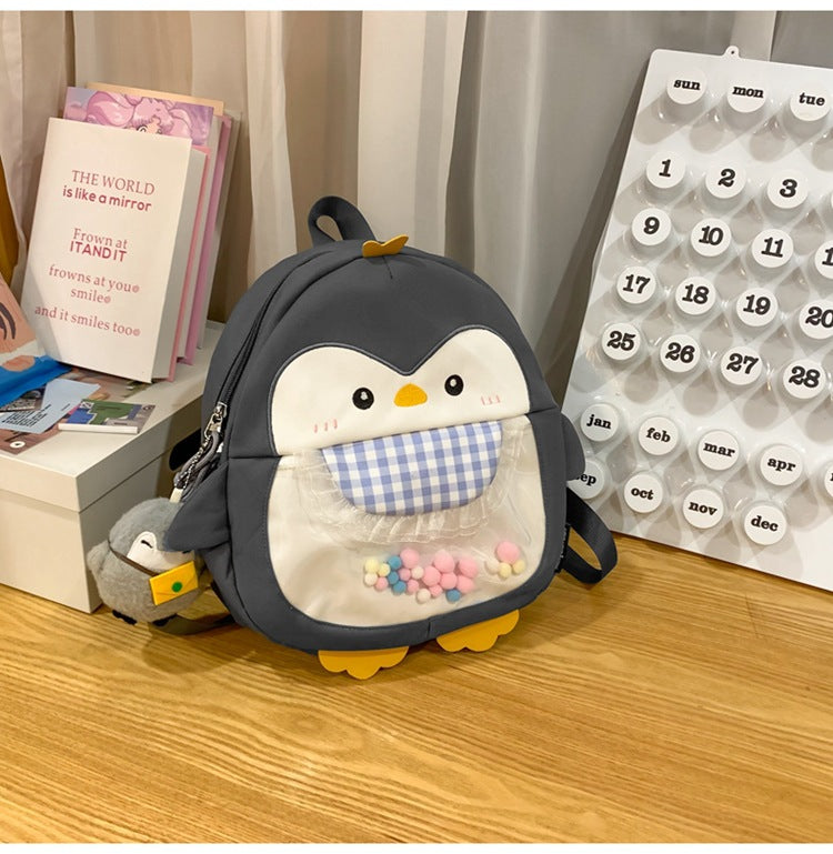 Kinder Süßes Pinguin-Themen Mini-Schulranzen