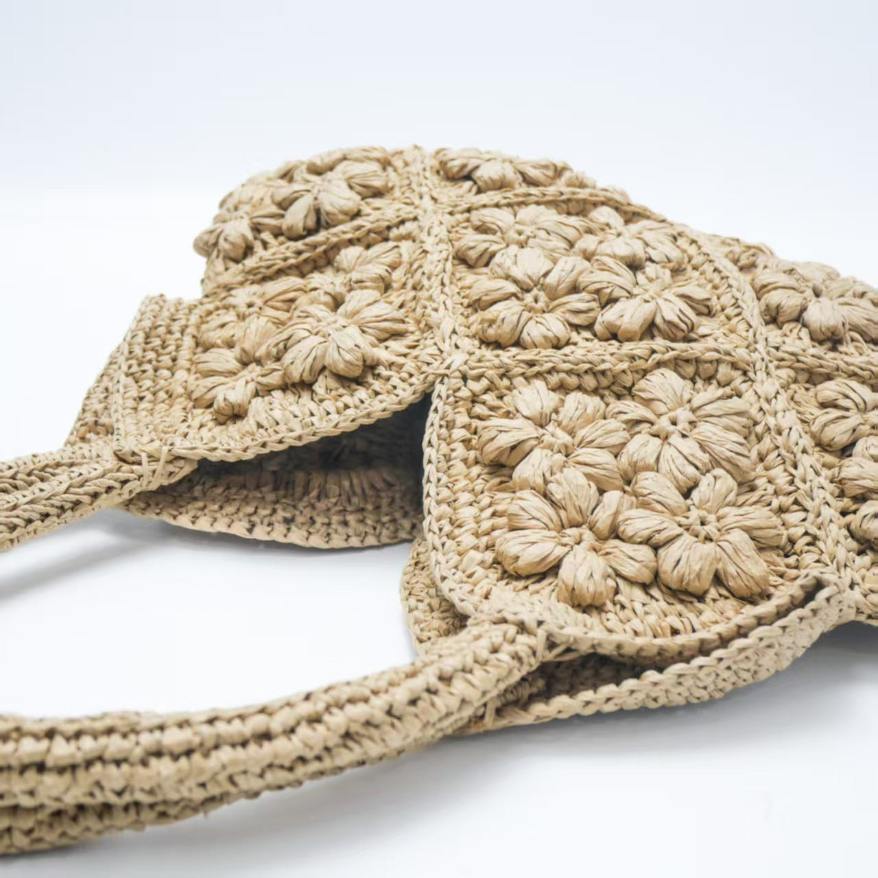 Handgefertigte Tasche mit Floralen Motiven Brehn