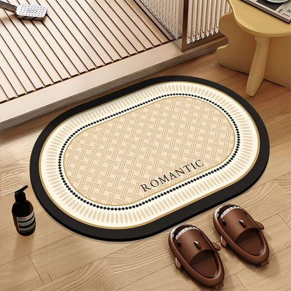 Elegante dekorative Türmatte