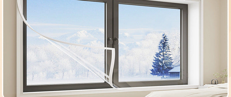 Transparente Fensterisolierung Brehn