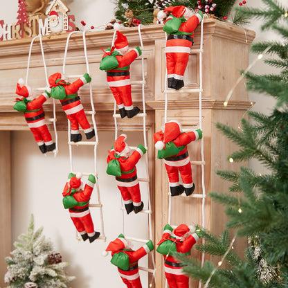 Dekorative Weihnachtsmann-Kletterfigur Brehn