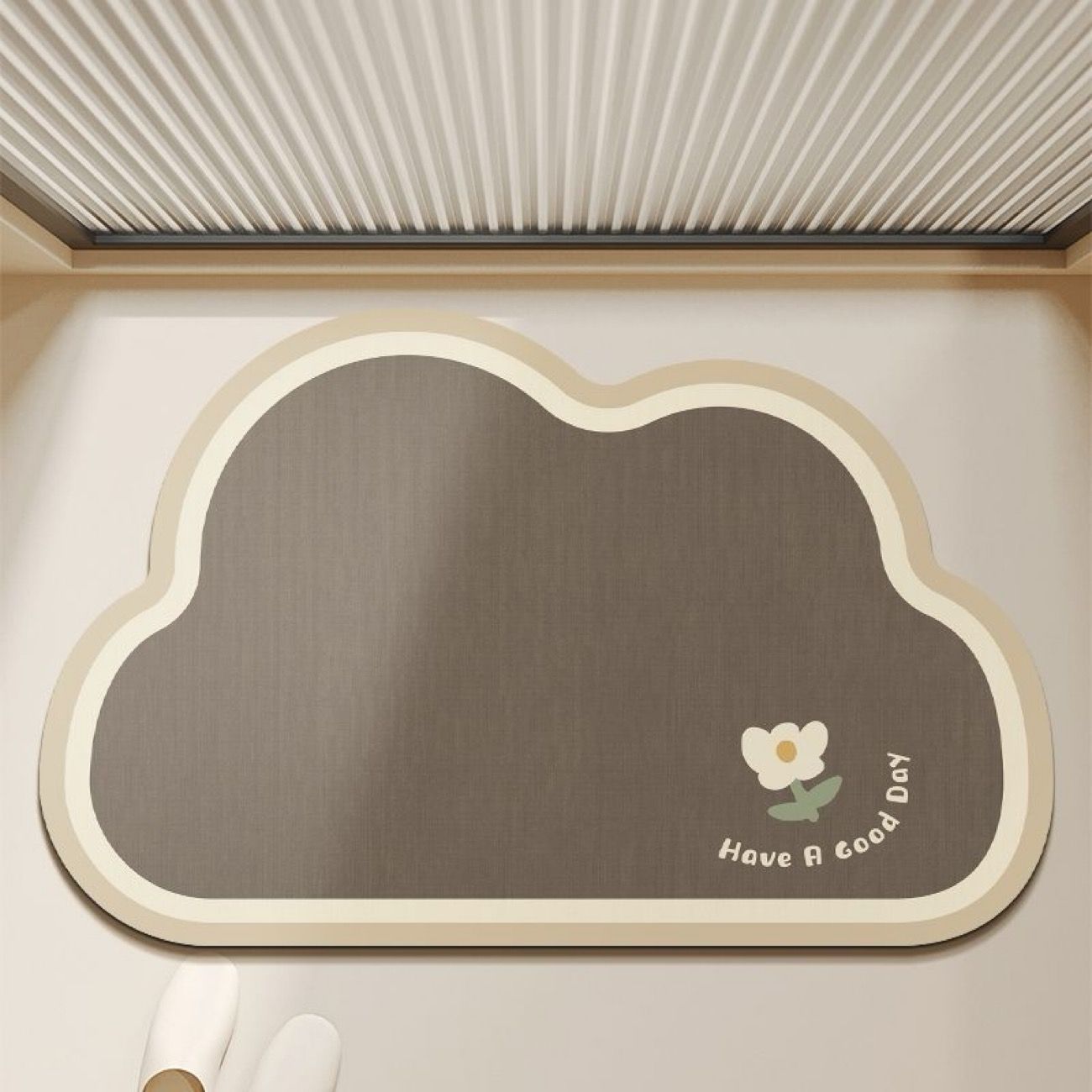 Elegante florale Druck Küchenmatte